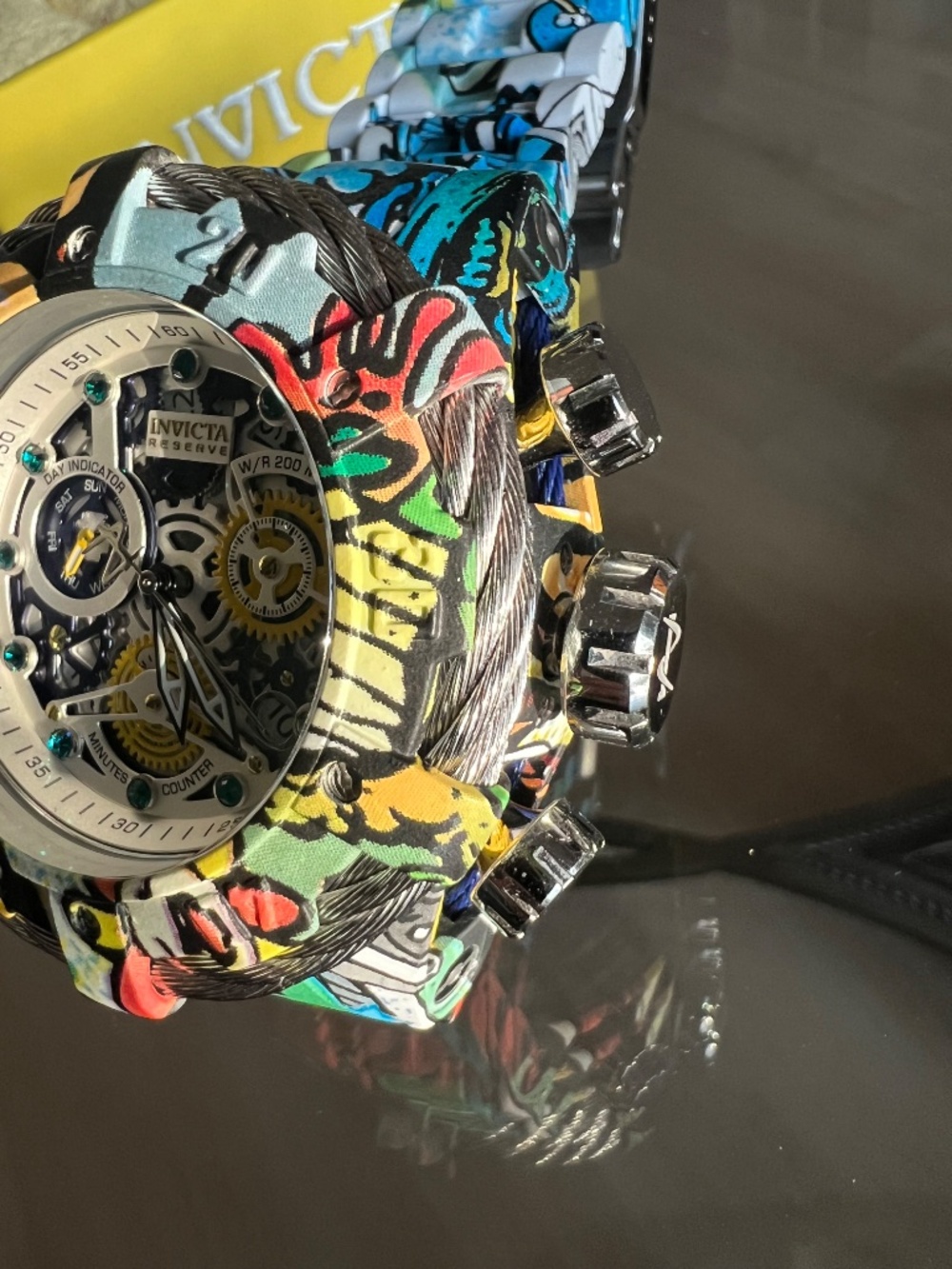 Invicta Bolt Zeus Graffiti Reserve Collection Watch - Picture 8 of 9